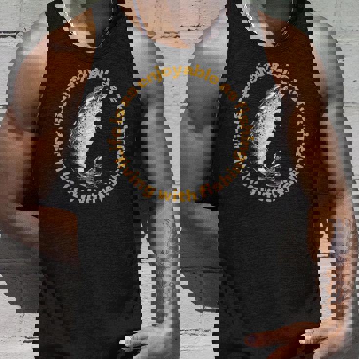 釣りを愛する人全てに北海道とかちの釣りを楽しんで欲しい タンクトップ 彼への贈り物