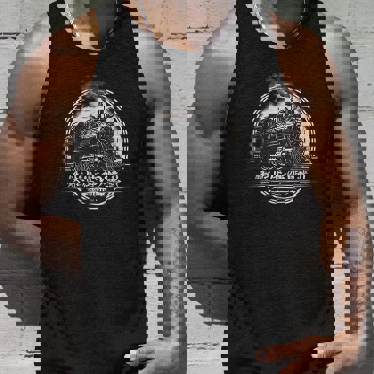 鉄道 面白tシャツ おもしろ 名言 蒸気機関車l 鉄オタ 撮り鉄 乗り鉄 メンズ グッズ ネタ 服 電車 タンクトップ 彼への贈り物