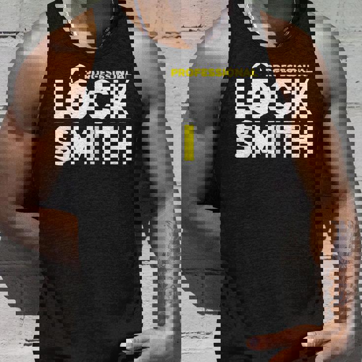 鍵屋ロックピッキングプロフェッショナルロックスミス タンクトップ 彼への贈り物