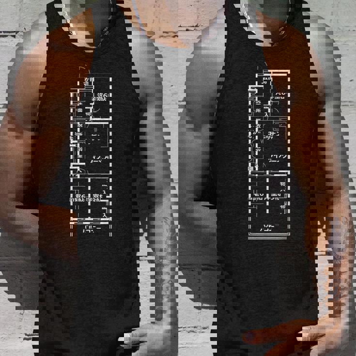 間取り【3Dk】おもしろ 間取り図 面白い ネタ ウケ狙い 笑える 昭和 レトロ ユーモア お笑い 個性的 懐かしい タンクトップ 彼への贈り物