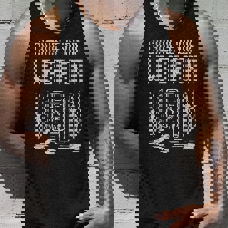 電気工道具 武器を選ぶ タンクトップ 彼への贈り物