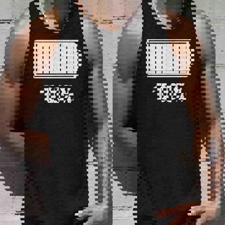 電池【100】バッテリー おもしろ 面白い ギャグ ネタ ウケ狙い 笑える ユーモア お笑い 個性的な タンクトップ 彼への贈り物