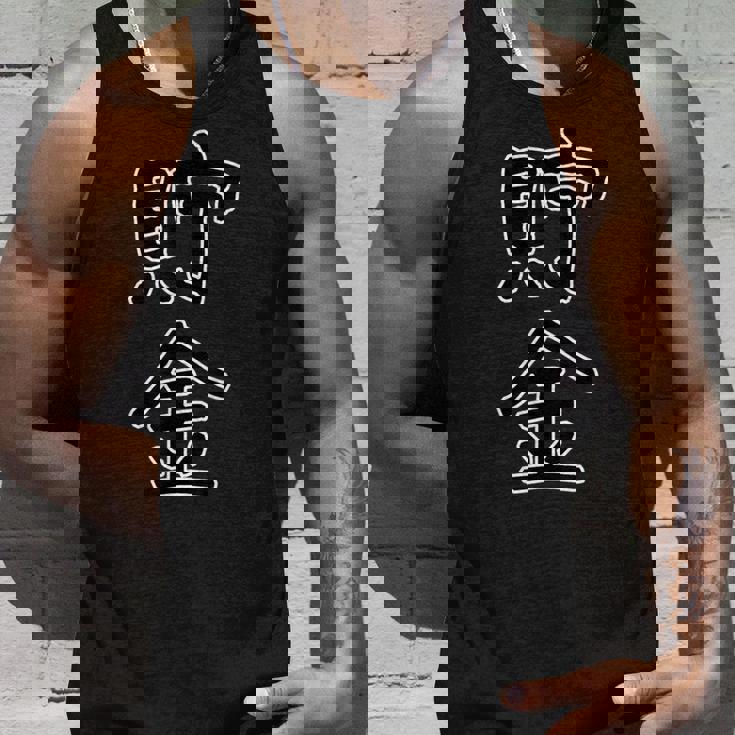 面白い ギフト 文字入り 「貯金」おもしろギャグ-ジョーク 漢字 貯金 タンクトップ 彼への贈り物