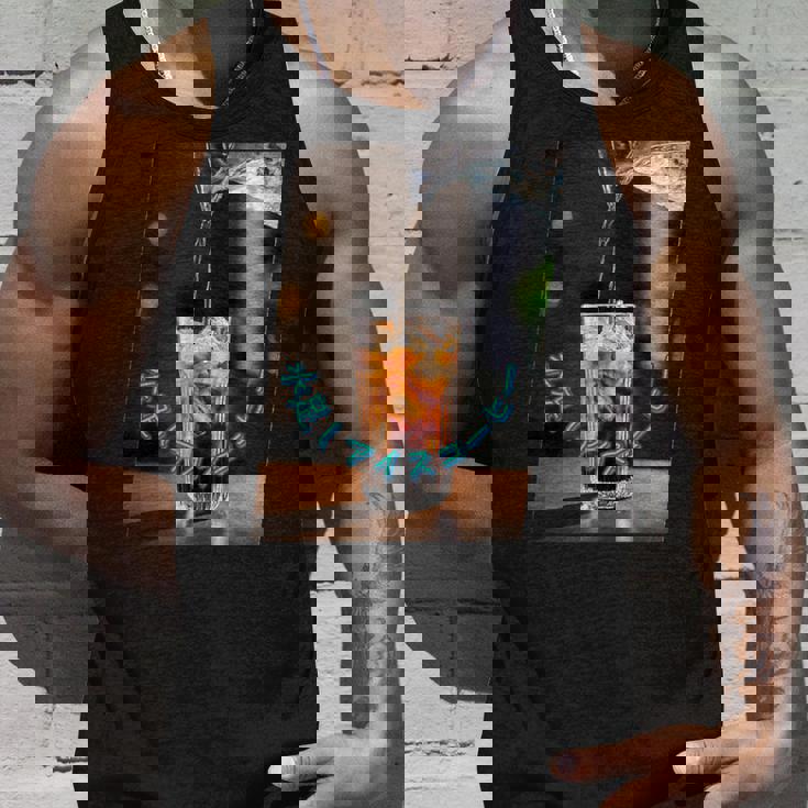 おもしろ 面白い コーヒー アイスコーヒー おもしろい 水 氷 グラス タンクトップ 彼への贈り物