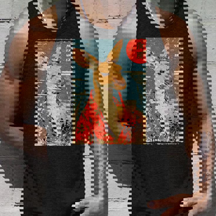 面白い バブル ボバ ティー かわいい 日本人 かわいい アニメ カンガルー。 タンクトップ 彼への贈り物