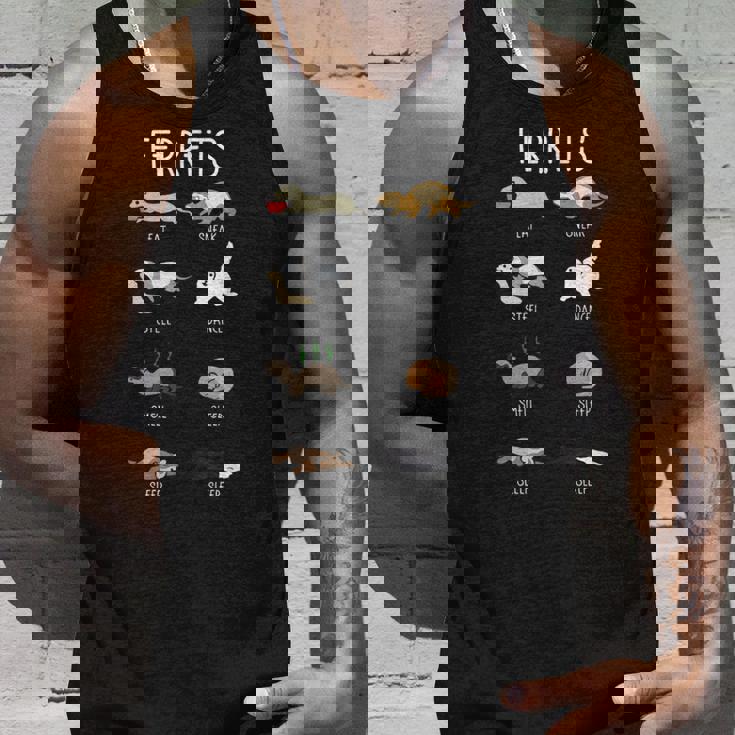 面白い フェレット シャツ ペット グルーミング タンクトップ 彼への贈り物