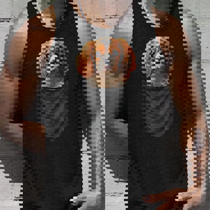 面白いtシャツ キャバリア ポケット イヌ わんこ メンズ 犬好き グッズ おもしろ 面白い 服 ネタ タンクトップ 彼への贈り物