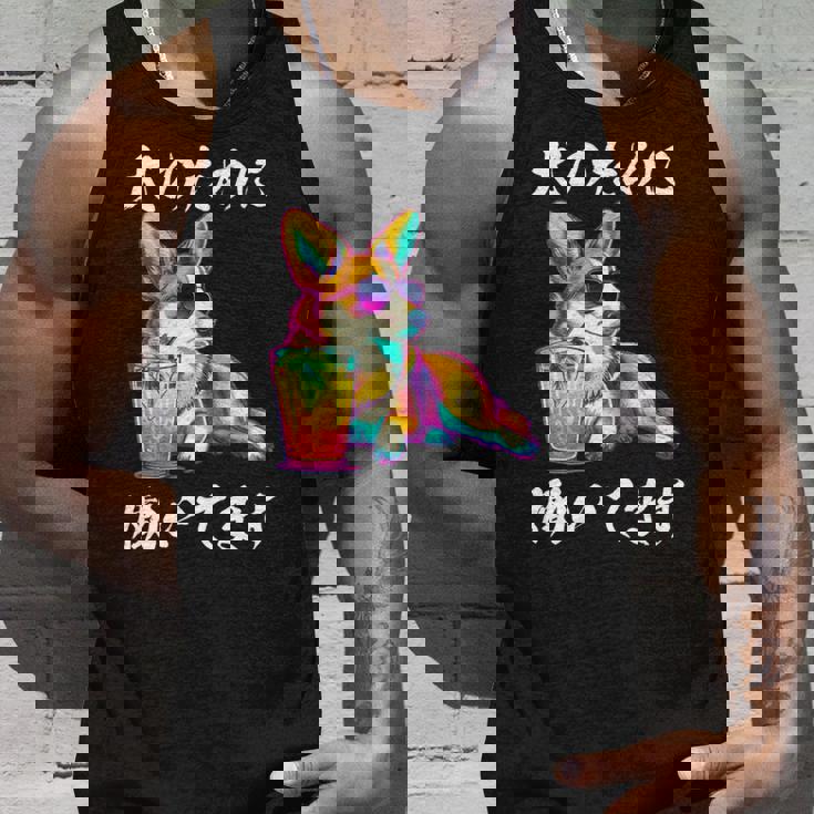 面白いtシャツ コーギー イヌ わんこ メンズ 犬好き グッズ おもしろ 面白い 服 ネタ わんこ 長袖tシャツ タンクトップ 彼への贈り物