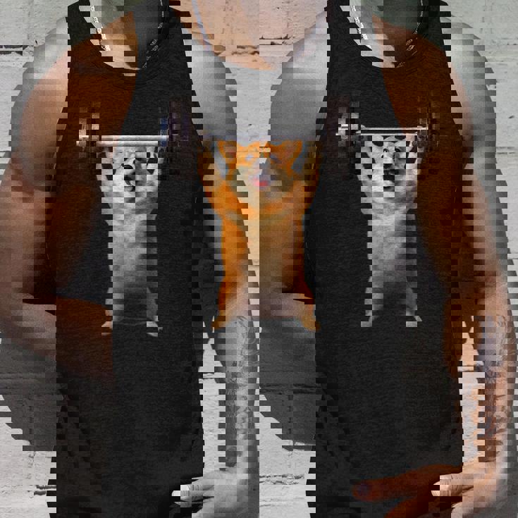 面白いtシャツ コーギー 犬 イヌ わんこ メンズ 犬好き グッズ かわいい 面白い 服 ネタ 筋トレ タンクトップ 彼への贈り物