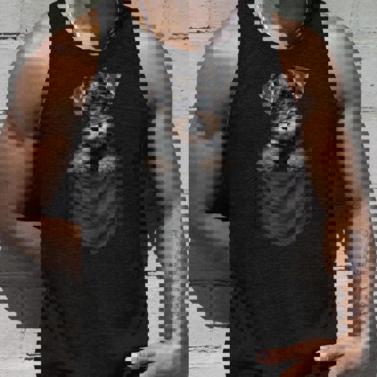 面白いtシャツ シュナウザー ポケット イヌ わんこ メンズ 犬好き グッズ おもしろ 面白い 服 ネタ タンクトップ 彼への贈り物