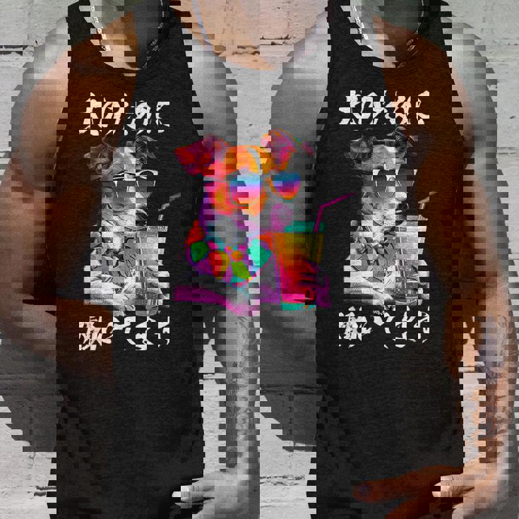 面白いtシャツ ジャックラッセルテリア イヌ わんこ メンズ 犬好き グッズ おもしろ 面白い 服 ネタ タンクトップ 彼への贈り物