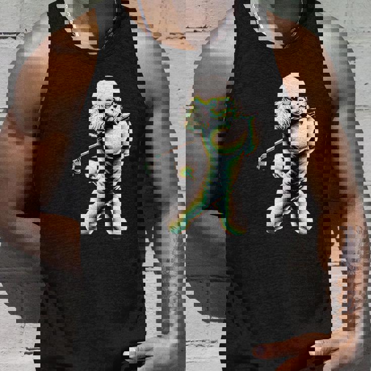 面白いtシャツ トイプードル ゴルフ イヌ メンズ 犬好き グッズ かわいい おもしろ 面白い 服 ネタ タンクトップ 彼への贈り物