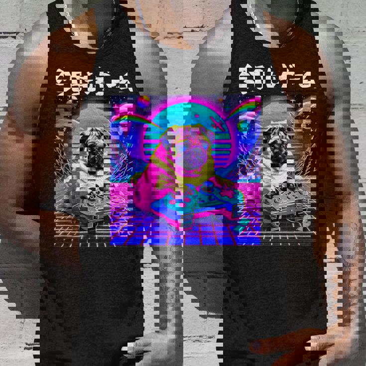 面白いtシャツ パグ 犬 ゲーム イヌ わんこ メンズ 犬好き グッズ かわいい おもしろ 面白い 服 ネタ タンクトップ 彼への贈り物