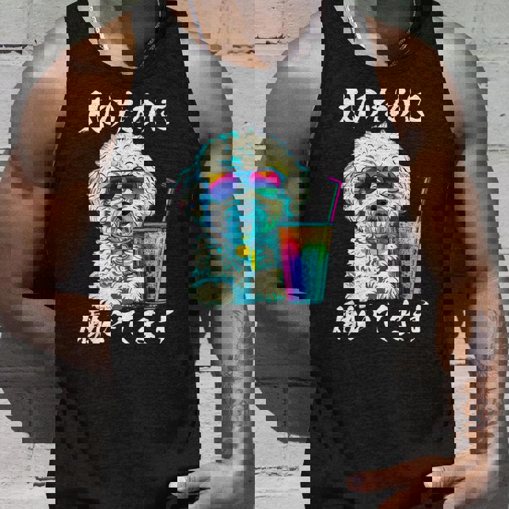 面白いtシャツ ビションフリーゼ イヌ わんこ メンズ 犬好き グッズ おもしろ 面白い 服 ネタ わんこ タンクトップ 彼への贈り物