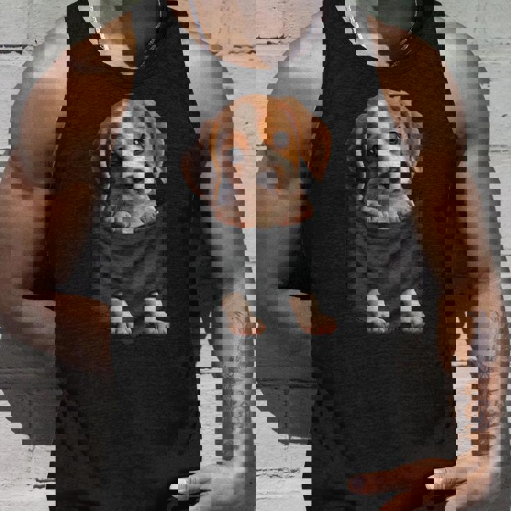 面白いtシャツ ビーグル 胸 ポケット イヌ わんこ メンズ 犬好き グッズ おもしろ 面白い 服 ネタ タンクトップ 彼への贈り物