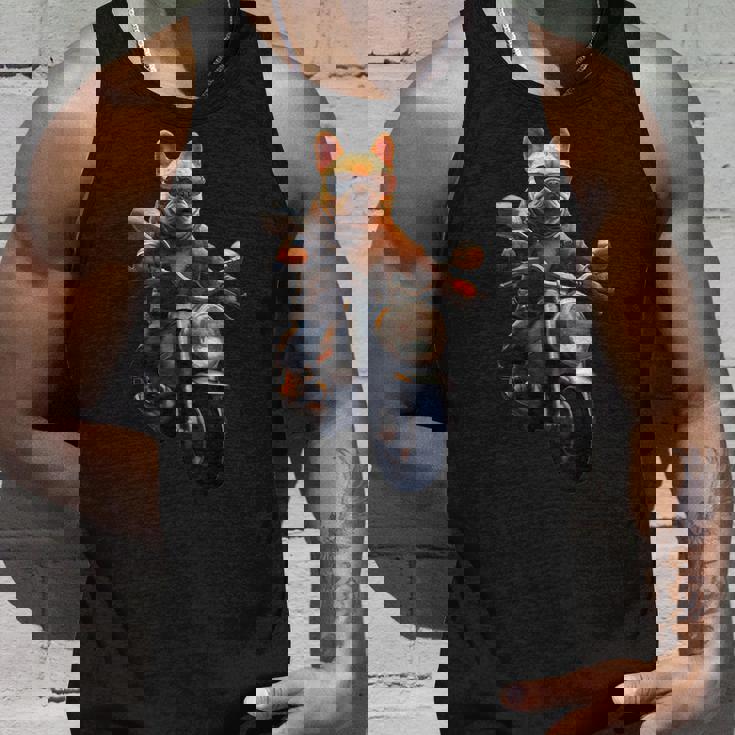 面白いtシャツ フレンチブルドッグ バイク イヌ メンズ 犬好き グッズ おもしろ 面白い 服 ネタ タンクトップ 彼への贈り物