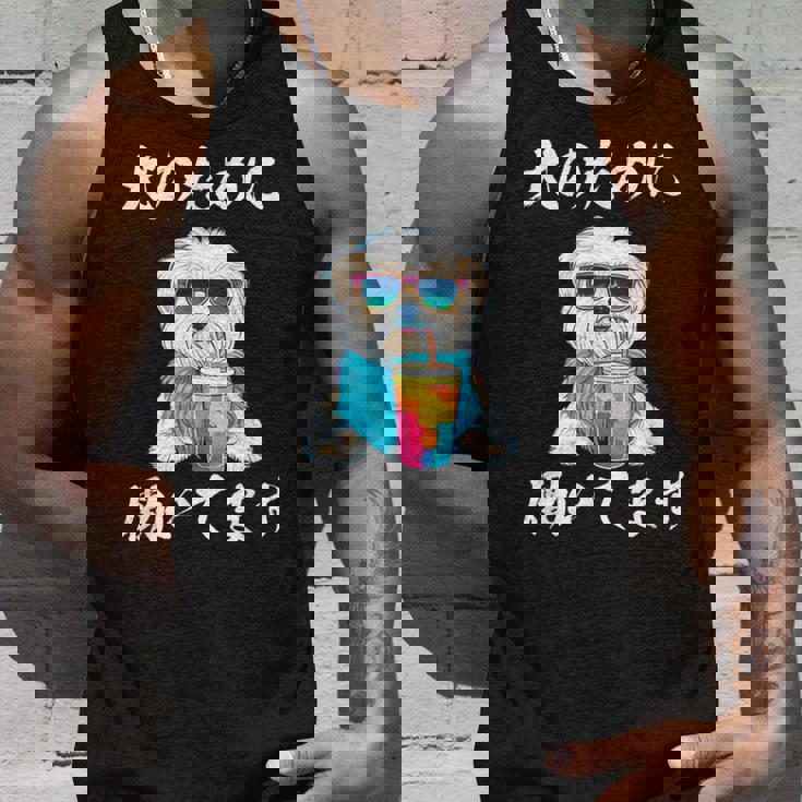 面白いtシャツ マルチーズ 犬 イヌ わんこ メンズ 犬好き グッズ おもしろ 面白い 服 ネタ わんこ タンクトップ 彼への贈り物