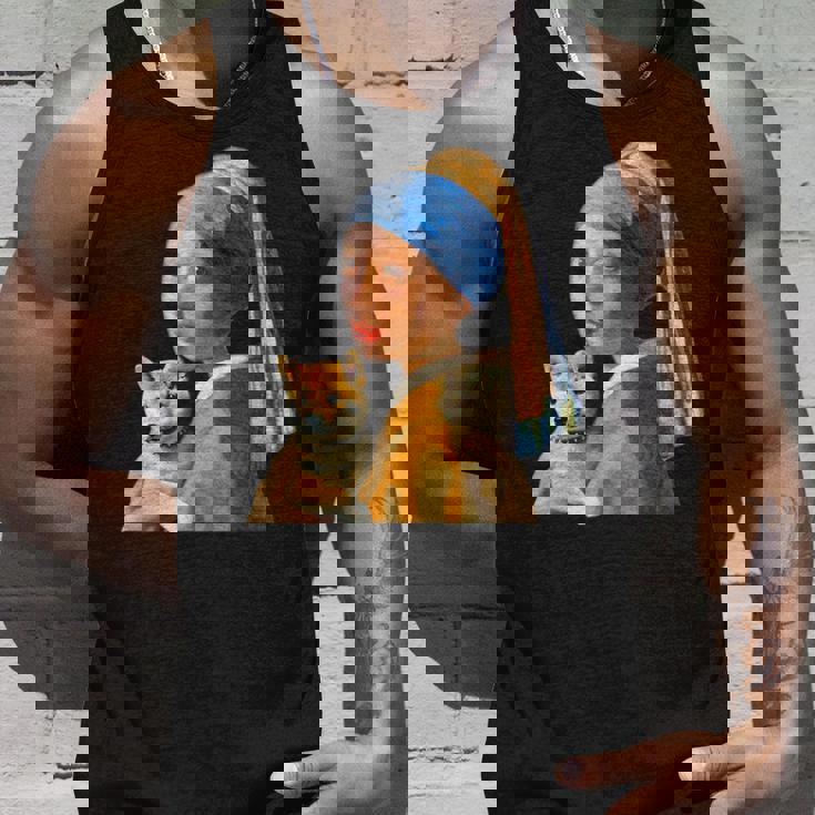 面白いtシャツ 柴犬 フェルメール わんこ メンズ 犬好き グッズ かわいい おもしろ 面白い 服 ネタ タンクトップ 彼への贈り物