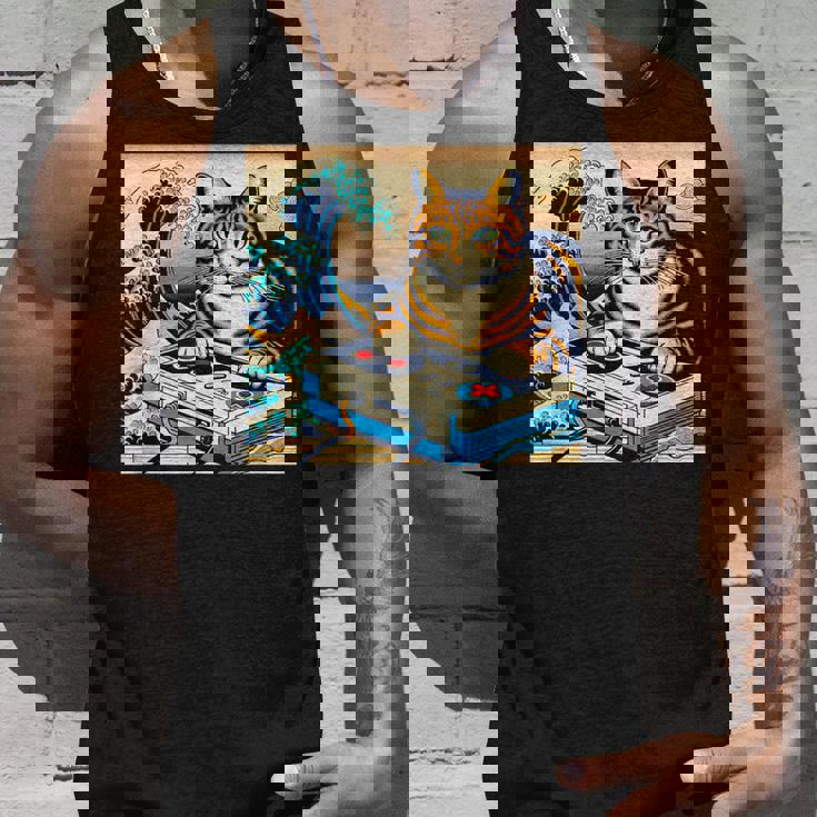 面白いtシャツ 猫 ネコ ゲーム ゲーマー メンズ 猫好き グッズ おもしろ 面白い 服 ネタ 猫の下僕 タンクトップ 彼への贈り物