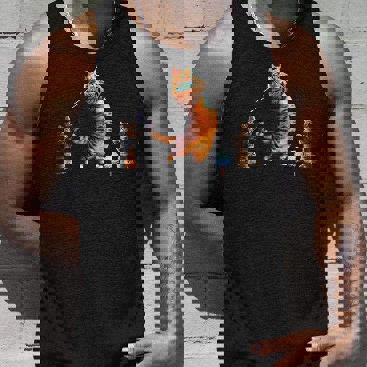 面白いtシャツ 猫 ネコ ゴルフ にゃんこ メンズ 猫好き グッズ かわいい おもしろ 面白い 服 ネタ タンクトップ 彼への贈り物