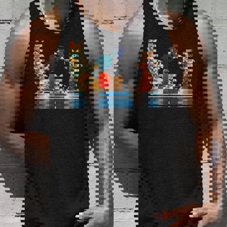 面白いtシャツ 猫 ネコ メンズ 卓球 猫好き グッズ おもしろ 面白い 服 ネタ にゃんこ 猫の下僕 タンクトップ 彼への贈り物