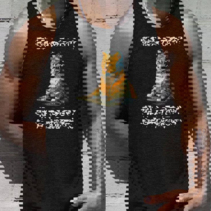 面白いtシャツ 猫 ネコ メンズ 猫好き グッズ おもしろ 面白い 服 ネタ 猫の下僕 ヘルプデスク タンクトップ 彼への贈り物