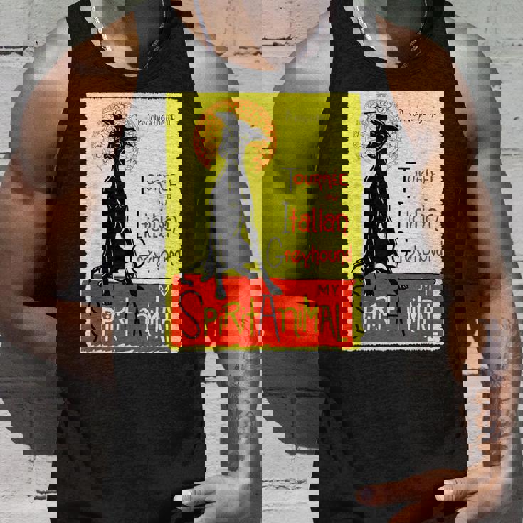 面白いイタリアングレイハウンド ドッグアート イタリアングレイハウンド ギフト タンクトップ 彼への贈り物