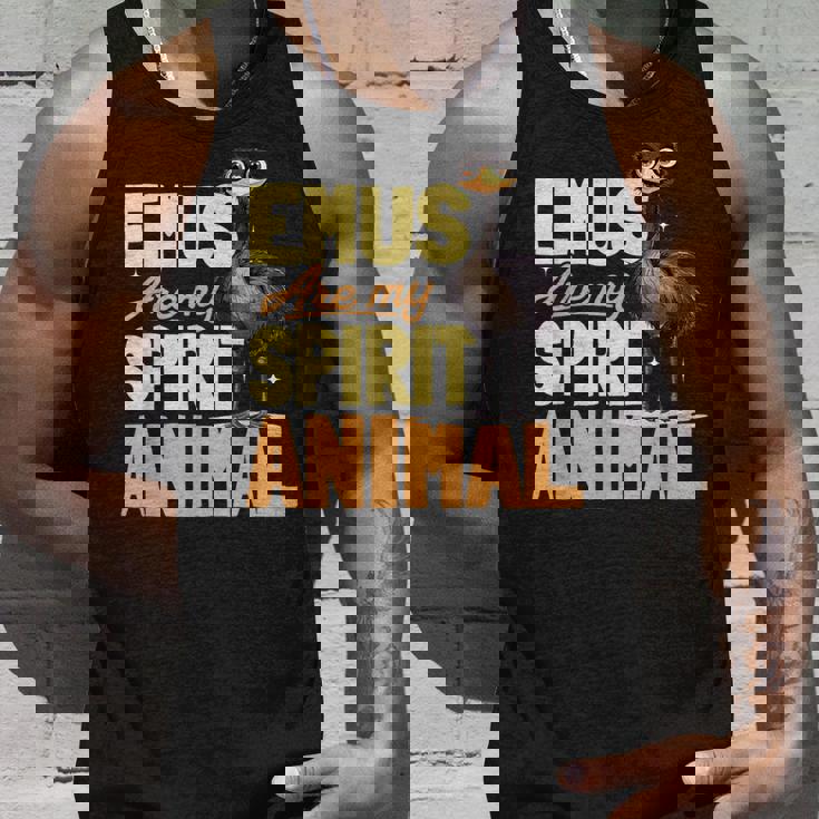 面白いエミューアニマルemus Are Mypiritアニマル。 タンクトップ 彼への贈り物