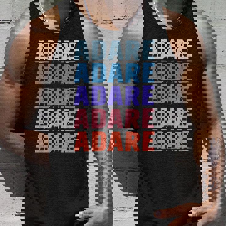 面白いギフトネーム Adare 名前入り タンクトップ 彼への贈り物