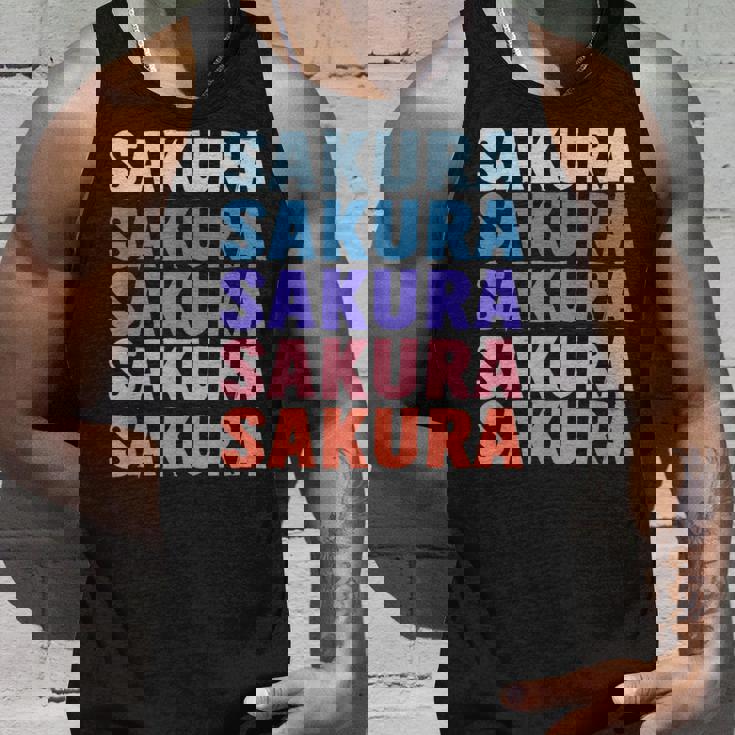 面白いギフト名 さくら 名前入り タンクトップ 彼への贈り物