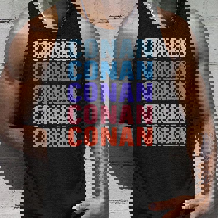 面白いギフト名 コナン 名入れ名 タンクトップ 彼への贈り物