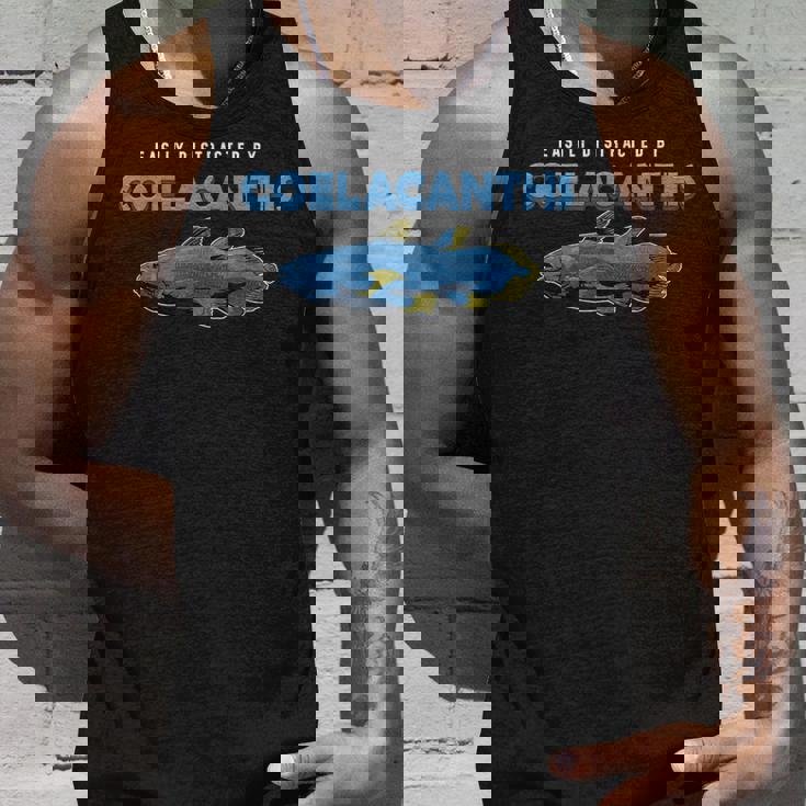 面白いシーラカンスス 魚愛好家 古典学者 タンクトップ 彼への贈り物