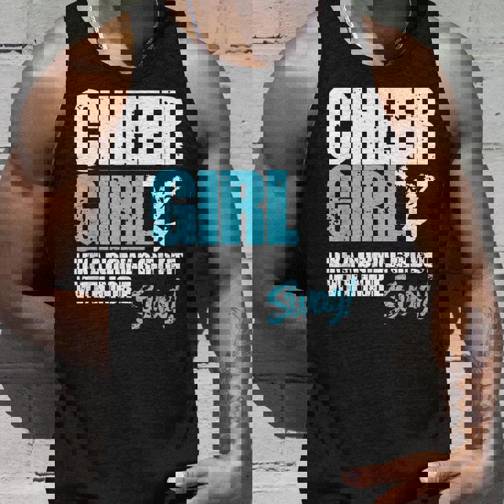 面白いチアリーダーシャツ かわいいチアリーディングガールギフト タンクトップ 彼への贈り物