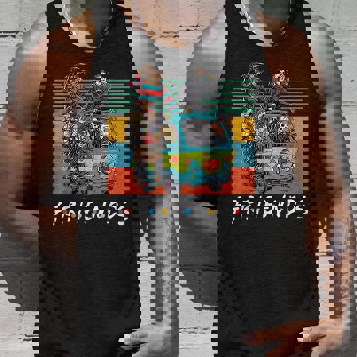 面白いハロウィンコスチュームキャラクター ホラー映画 タンクトップ 彼への贈り物