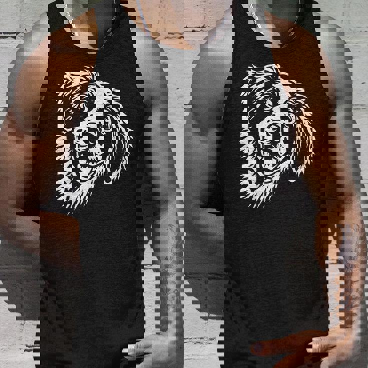 面白いブリタニー スパニエル犬のぞくグラフィック デザイン タンクトップ 彼への贈り物