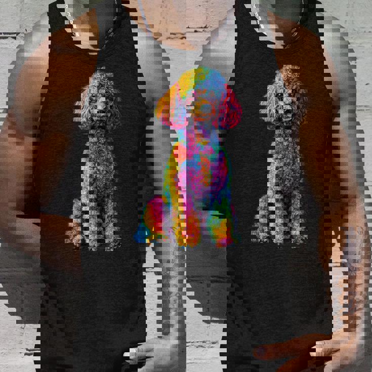 面白いプードル犬 動物愛好家 犬の飼い主 プードル犬 Poodle Animal Lover Dog Owner タンクトップ 彼への贈り物