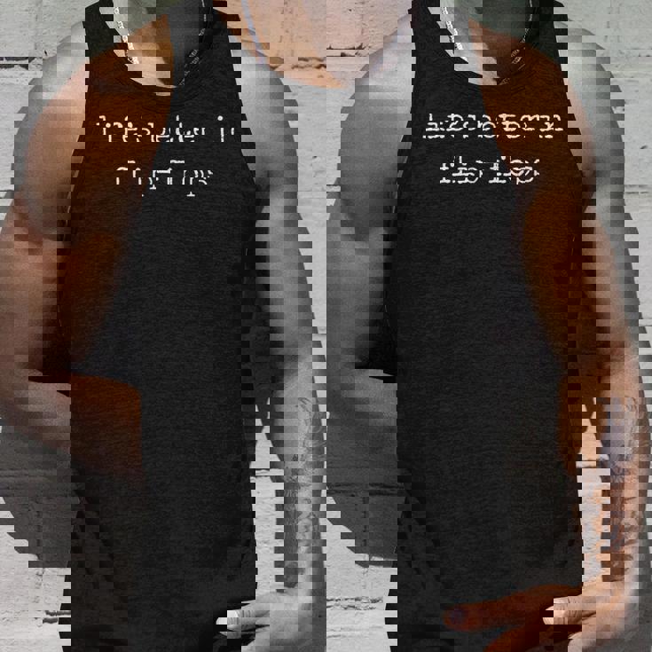 面白いモチベーションを高めるライフスベターインフリップフロップ タンクトップ 彼への贈り物