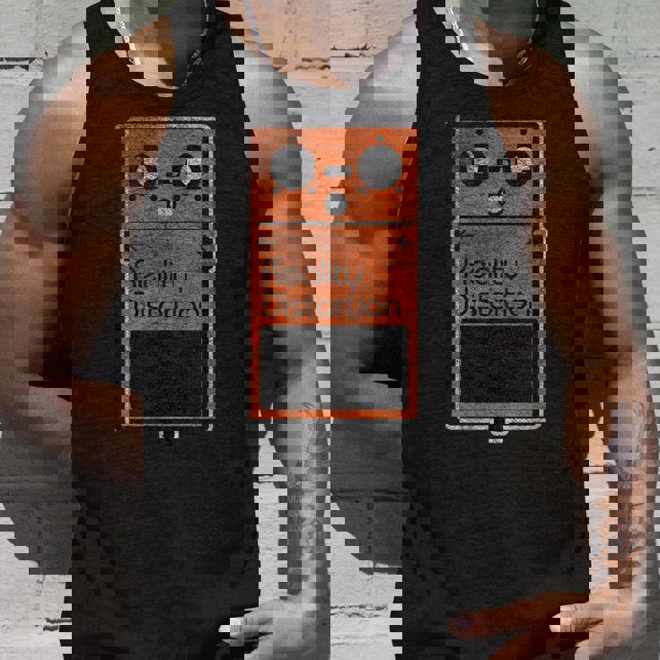 面白いリアリティディストーションエフェクトペダル タンクトップ 彼への贈り物