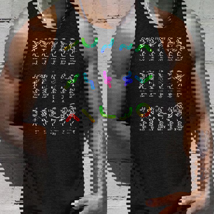 面白い代数のダンス機能 数学先生 オタクギフト アイデア タンクトップ 彼への贈り物