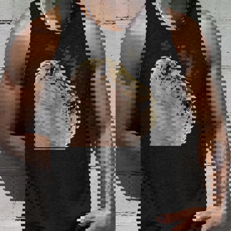 面白い好奇心が強い爬虫類ヒョウモントカゲモドキ タンクトップ 彼への贈り物