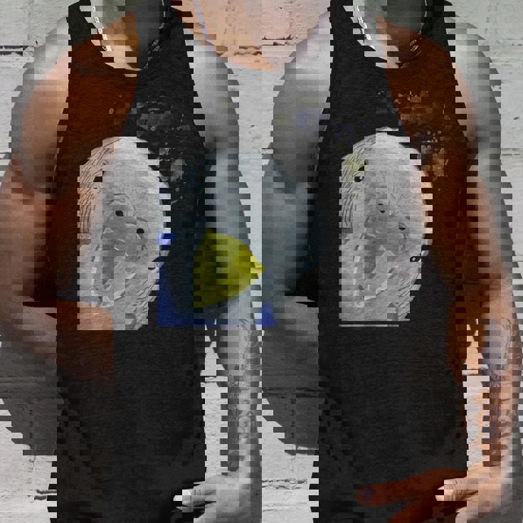 面白い好奇心インコのセキセイインコ タンクトップ 彼への贈り物