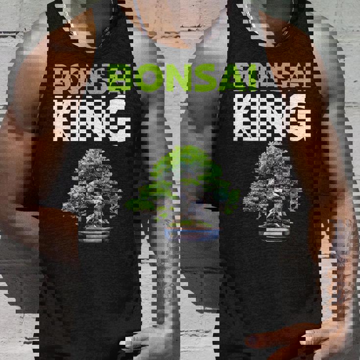 面白い盆栽愛好家 盆栽王 タンクトップ 彼への贈り物