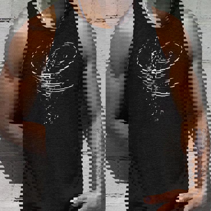 音楽のシンボル 音楽家 作曲家 音楽好き リズム タンクトップ 彼への贈り物