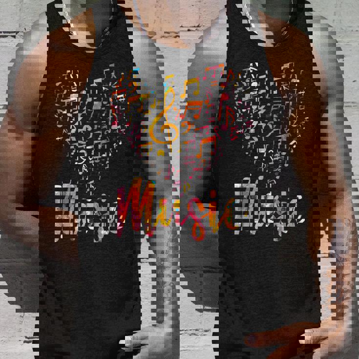 音楽家ギフト 楽器 音符 ト音記号 タンクトップ 彼への贈り物