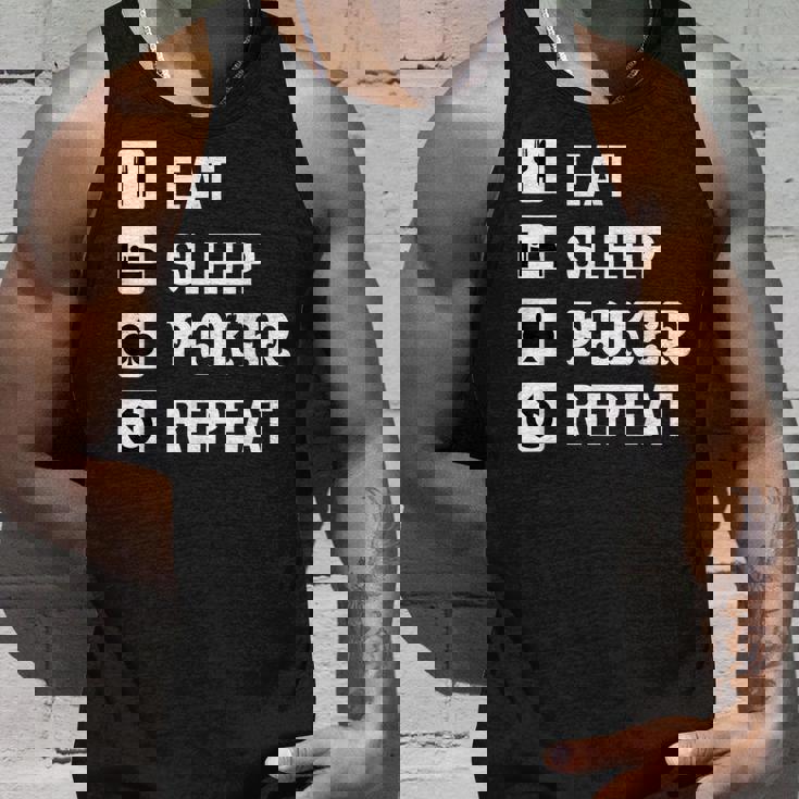 食べる 睡眠 ポーカー リピート トランプ ゲーム ホールデム タンクトップ 彼への贈り物