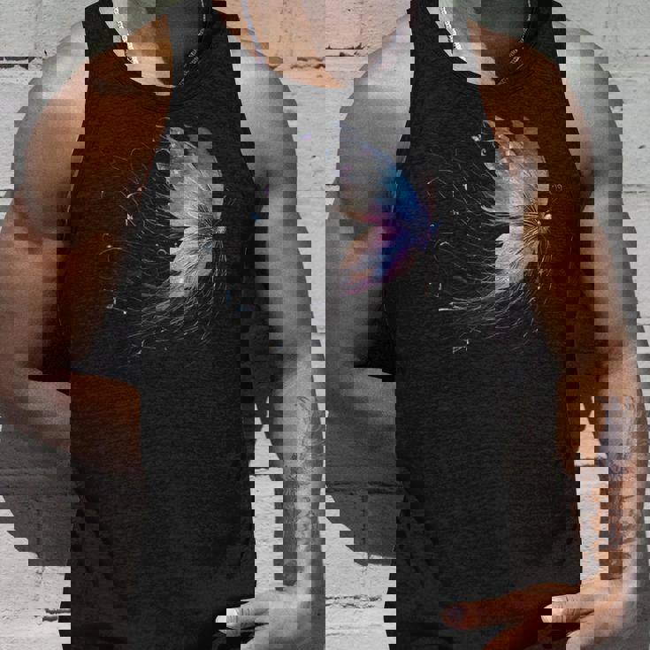 魔法の蝶 神秘的な蝶 銀河 星 タンクトップ 彼への贈り物