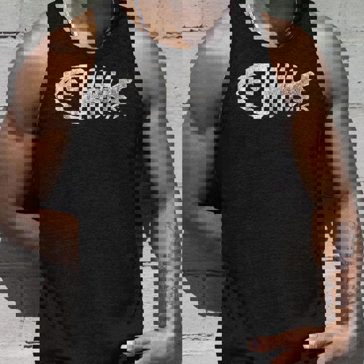 魚の骨格、面白い動物。 タンクトップ 彼への贈り物