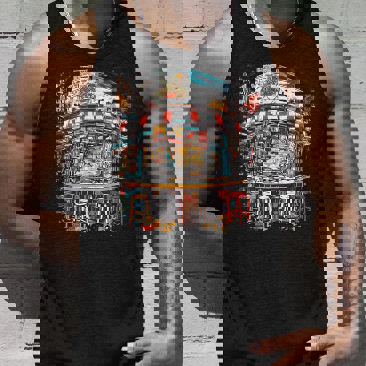 鮮やかな東京ラーメン屋 日本食好き カワイイオタク タンクトップ 彼への贈り物