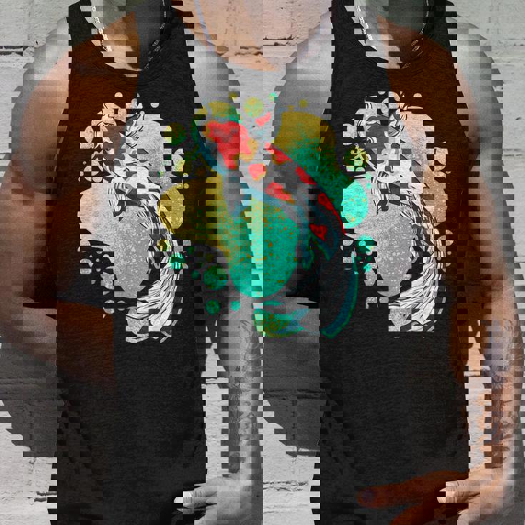 鯉 鯉 ジャパン 鯉 魚 エステ ベイパーウェーブ タンクトップ 彼への贈り物