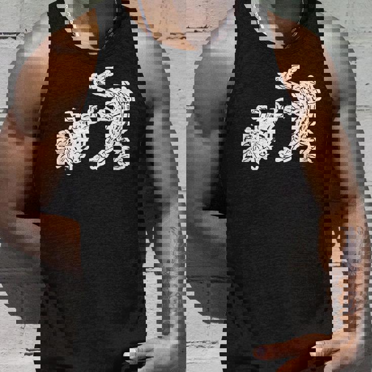 鳥獣戯画《蛙と兎・相撲》かえる うさぎ【日本・世界の名画】日本画 和柄 美術館アート タンクトップ 彼への贈り物